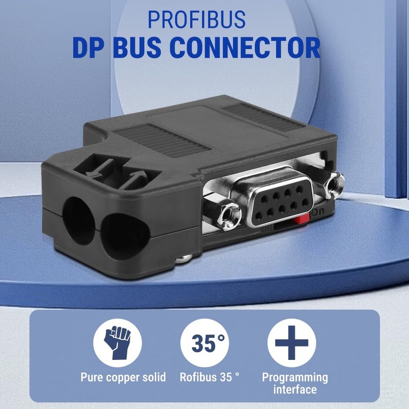 Uadme Profibus Plug, 6ES7 972-0BB41-0XA0 DP Plug Profibus Bus Connection