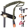 Fire Steel Flint, Survival 4 Piece Fire Starter Set -