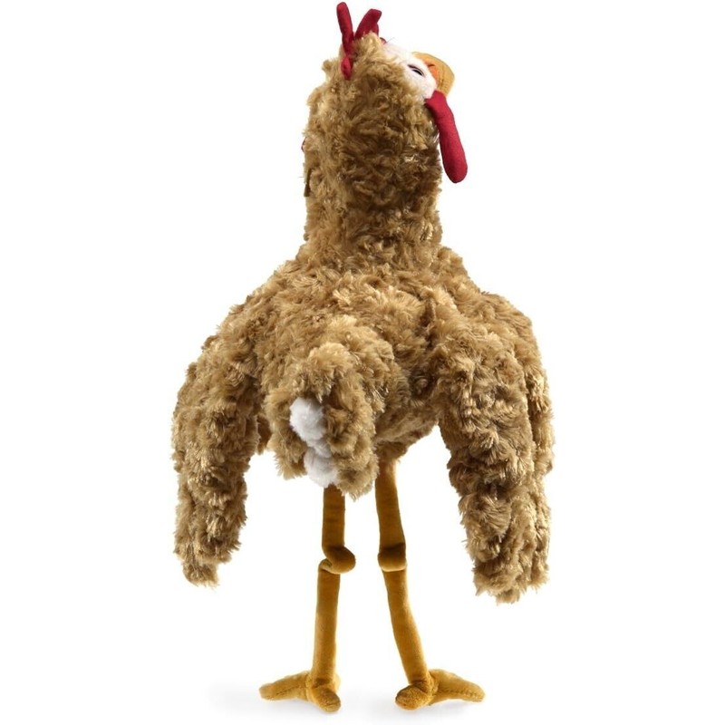 Folkmanis Chicken Two-Handed Puppet, Orange-red, 1 EA