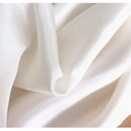 Anadya 100% Organic Mulberry Silk Pillowcase, 22 Momme, Grade 6A, for Hair and Skin, Hypoallergenic, Breathable (Off-White, Standard)