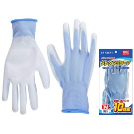 Everest 10 Pairs Urethane Gloves, Large