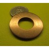 Unbranded Bronze Round Washer, No 5/8 Screw, 1.50" OD x