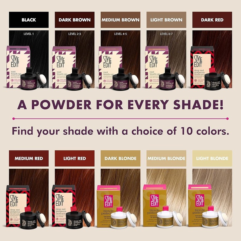 Style Edit Root Touch Up Powder Dark Brown