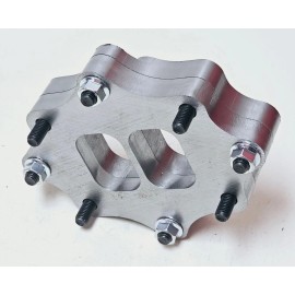 CFS HT3B Divided Manifold to T6 Div Turbo Adapter Kit 14L ST50 VT50 N14 NTA855 HT60