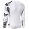 LAFROI CLYYB Men's Long-Sleeved UPF 50+ Compression Shirt Rash Guard,