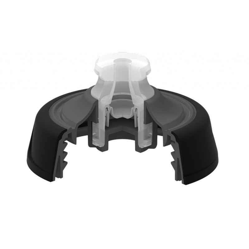 ZEFAL Artica Pro 75 Bicycle Water Bottle, Silver/Red, 750 ml