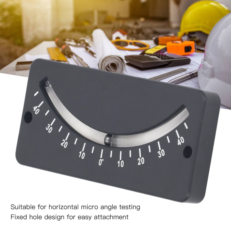 Tube Clinometer Handlebar Slope Meter ‑40 to 40 Degree Inclinometer