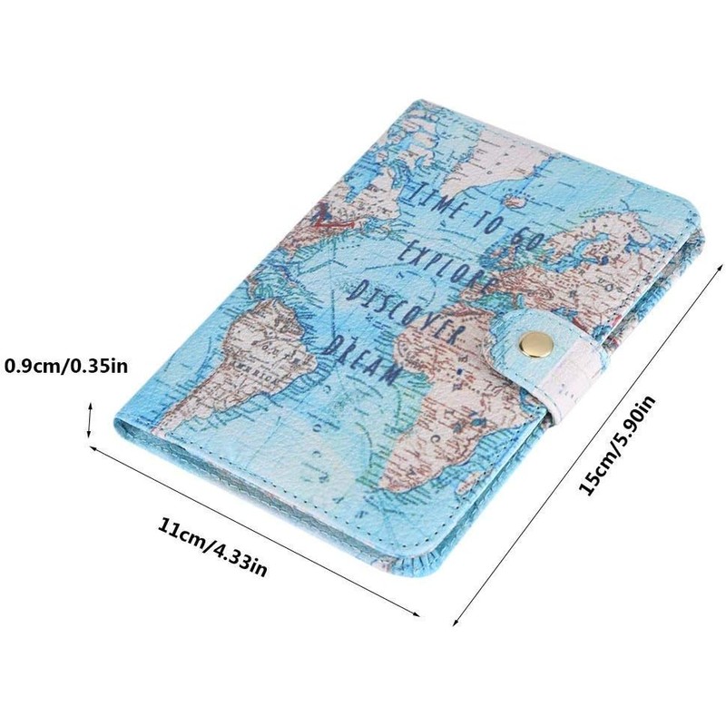 Portaholders, Funda Ligera para Documentos De Viaje, Funda De Pasaporte