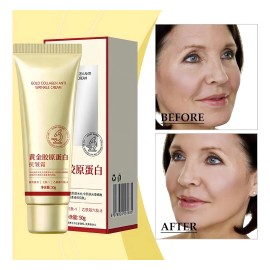 Mopoyat - Crema De Colgeno Dorado Que Reduce Las Lneas De Expresin Y Las Arrugas. Crema Facial Hidratante Antiedad Con Colgeno. Hidratacin Profunda Y 