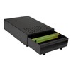 DIBTSA Espresso Knock Box Drawer, Stainless Steel Pull-Out Style Coffee