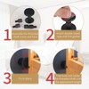 BOXOB Pack of 4 Adjustable Thread Bed Headboard Stopper, Upgraded