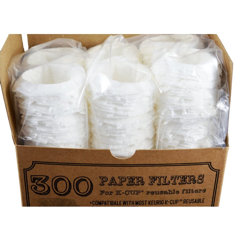 canFly Disposable K-Cup Paper Filter for Keurig Single Cup Coffer