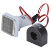 Current Signal Indicator Universal 3‑Display Square Lamp Light 60~500V AC