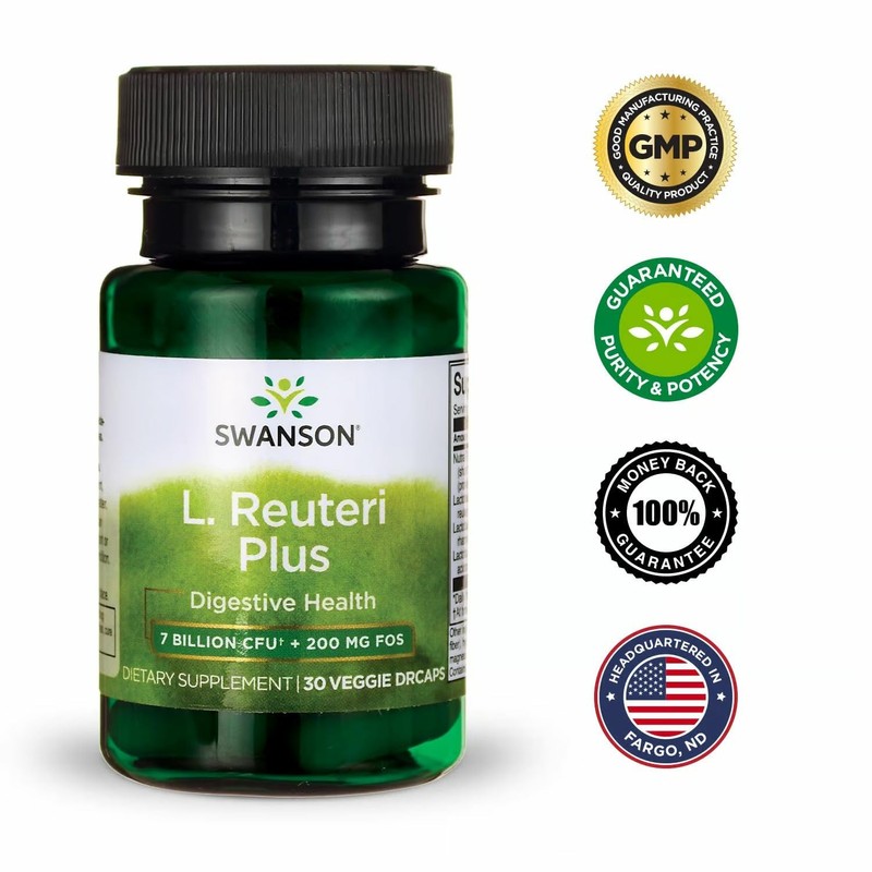 Swanson L. Reuteri Probiotic Plus w/L. Rhamnosus L. Acidophilus &