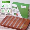 Fracurs 120 Count Extra Heavy Duty Plastic Knives Disposable, 7.5"