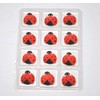 Lucks Ladybug Sugar Decorations Dec-on for Cupcakes Cakes decorations 24