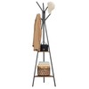 VASAGLE Coat Rack Freestanding, Coat Hanger Stand, Hall Tree with