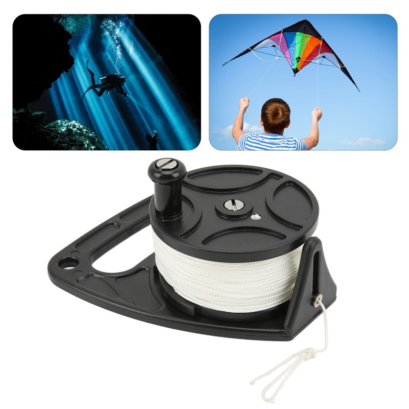 272ft Scuba Diving Reel Spool Dive Anchor Reel with Thumb