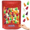 Fruidles Mini Soda Gummy Pop Candy Mix, Delicious Multicolor Fruit