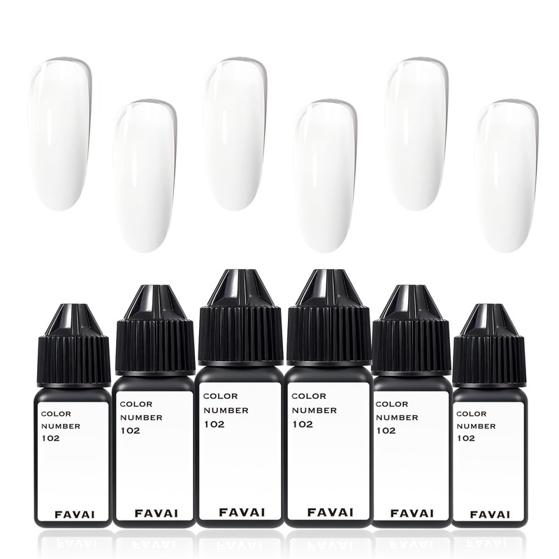 FAVAI Gel Aerógrafo Esmalte de Uñas Air Gel Set Color