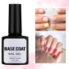 Veraly Kit Base Coat + Top Coat Para Polygel Esmalte