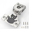 Furniware 60 Pieces 1 inch Overlay Soft Close Hinges for