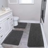 Myting Grey Bath Mat 40x60 cm Super Absorbent Bath Mats