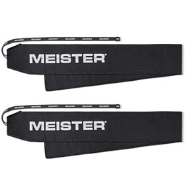 Meister Muñequeras Lockdown - Soporte Ajustable No Elástico para Levantamiento de Pesas, Fuerza y Entrenamiento Cruzado