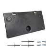 GZVKE Front License Plate Frame Mounting Bracket Tag Holder Textured
