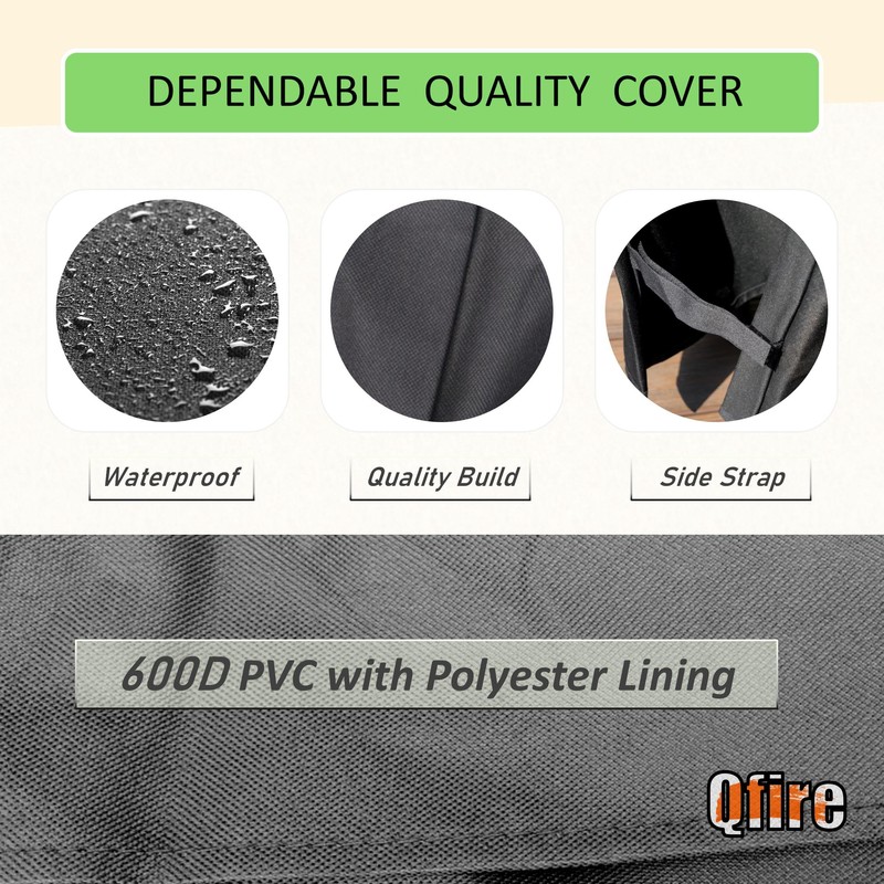 Grill Cover for Nexgrill Oakford 1150 Reverse Flow Offset Smoker