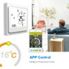 Thermostat, Wi-Fi Smart Thermostat Temperature Controller APP Control 5A Compatible