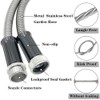 TUNHUI Heavy Duty Flexible Metal Garden Hose Stainless Steel Water