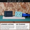Serious Grit - 3" x 4" 6-Hole 40 Grit Sanding