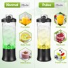 20 Oz Portable Blender for Shakes and Smoothies,4000mAh Electric Juicer,