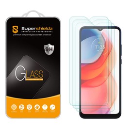 Supershieldz (3 Pack) Designed for Motorola Moto G Play (2021) Tempered Glass Screen Protector, Anti Scratch, Bubble Free