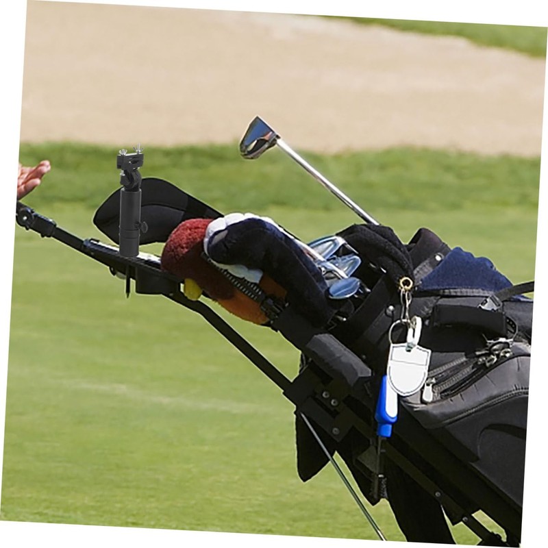 Sosoport 2pcs Adjustable Golf Umbrella Holder Durable Clamp for Golf