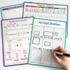 Lachilly Double Sided Dry Erase Handwriting Practice Boards Fractions Learning