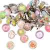 Pack of 50 Mini Brads Metal Pattern Clips Pattern Bag