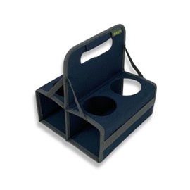 meori Reusable Drink Carrier, Take Out Cup Carrier, Collapsible, Coffee Carrier with Handle, Portable Drink Caddy