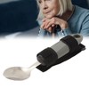 Strap Adaptive Scoop Stainless Steel Wavy Shape Handle Cuff Eating