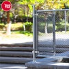 DooToo Chain Link Fence Post Flange - 2" Heavy Duty