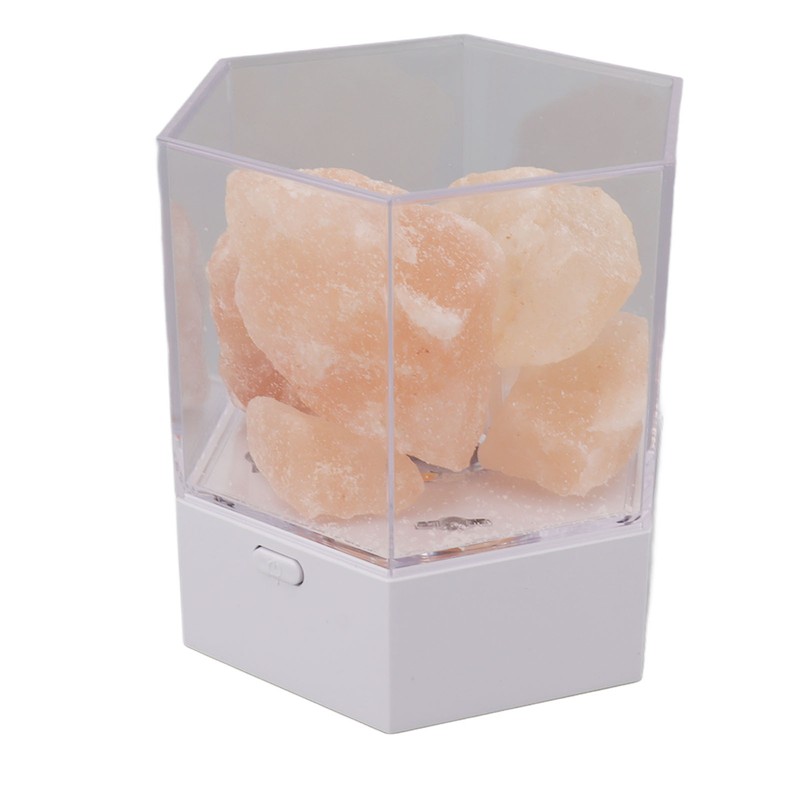Himalayan Salt Lamp LED RGB Dimmable USB Decorative Essential Oil