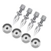 Speaker Spike Set, 4 Pack HiFi Shockproof Speaker Spike with