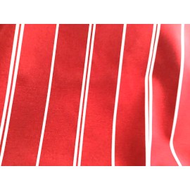 Richloom Red Striped Outdoor Christmas Fabric Richloom Upholstery By The Yard