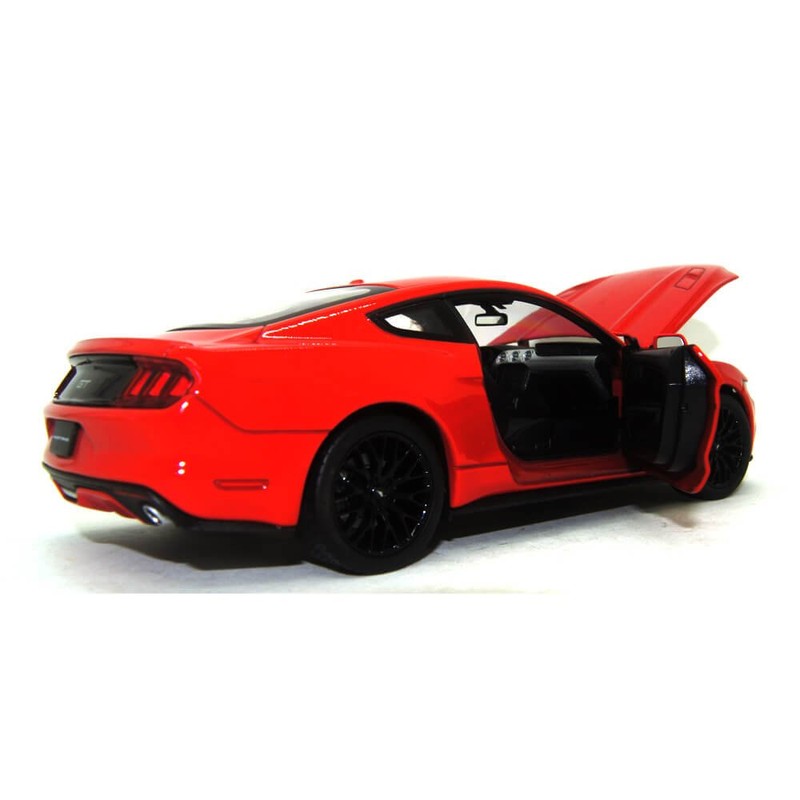 Welly Ford Mustang GT, rot 2015 Maßstab 1:24 - Metall