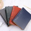 PATIKIL 6 Ring Binder Cover, A5 Leather Notebook Binder Mini