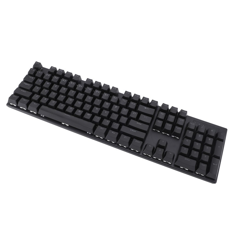 Wired Mechanical Keyboard 104 Keys Blue Switch with 8 Kinds