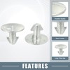 A ABSOPRO Fastener Clamp Fairing Clip U Nut Engine Shield