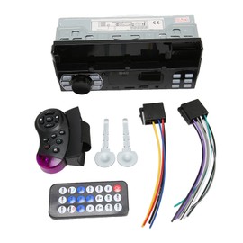 Car MP3 Player Single DIN Car Bluetooth Radio Stereo With Find A Car Voice Assistant Remote Control