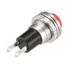 uxcell 10mm Mounting Red Momentary Push Button Switch SPST NO